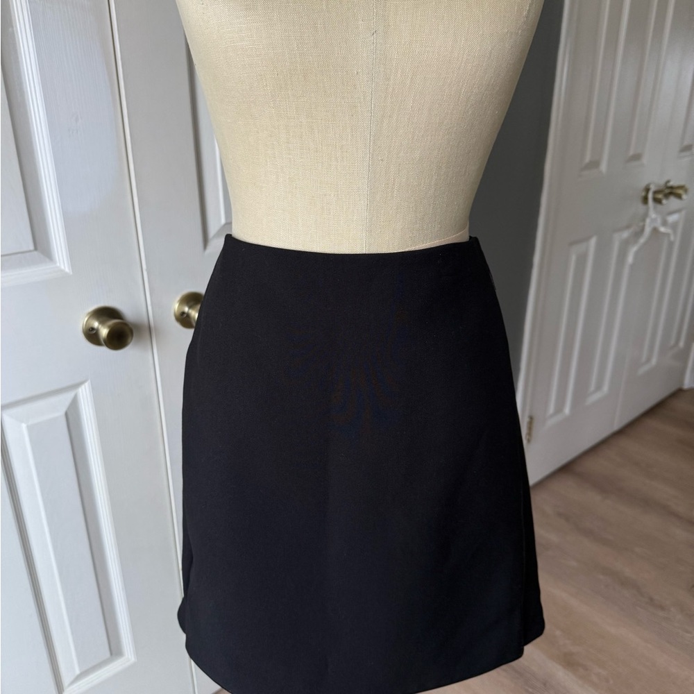 WHBM faux wrap boot skirt with tags